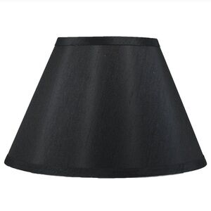 Black Silk Lamp Shade